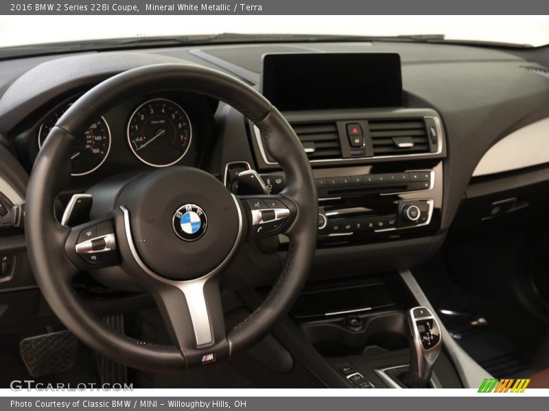 Mineral White Metallic / Terra 2016 BMW 2 Series 228i Coupe