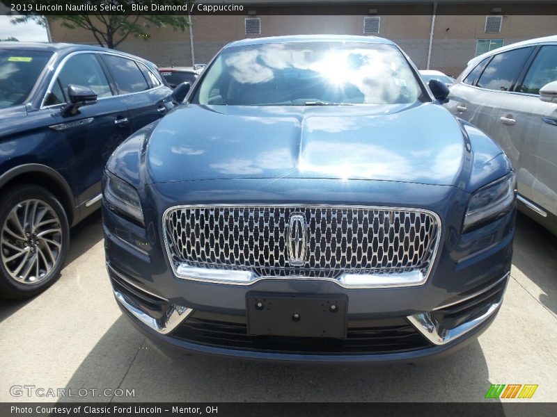 Blue Diamond / Cappuccino 2019 Lincoln Nautilus Select