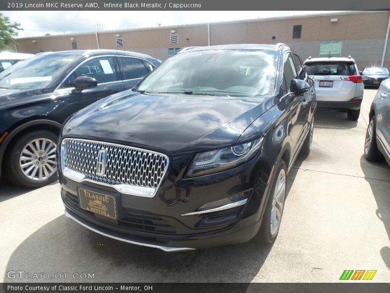 Infinite Black Metallic / Cappuccino 2019 Lincoln MKC Reserve AWD