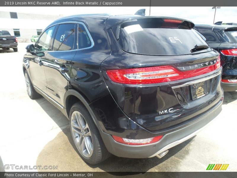 Infinite Black Metallic / Cappuccino 2019 Lincoln MKC Reserve AWD