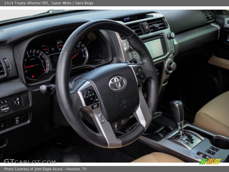 Super White / Sand Beige 2014 Toyota 4Runner SR5