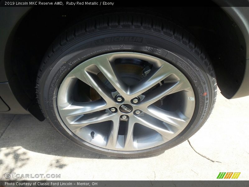Ruby Red Metallic / Ebony 2019 Lincoln MKC Reserve AWD