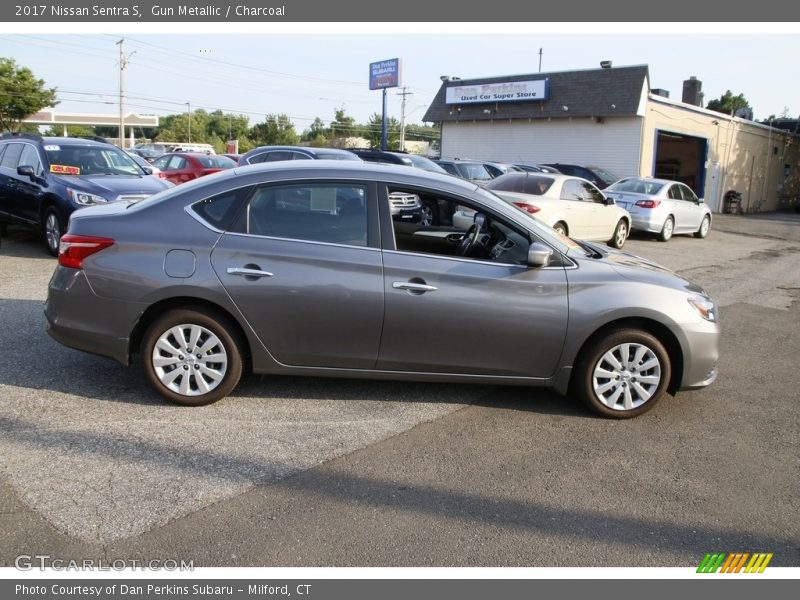Gun Metallic / Charcoal 2017 Nissan Sentra S