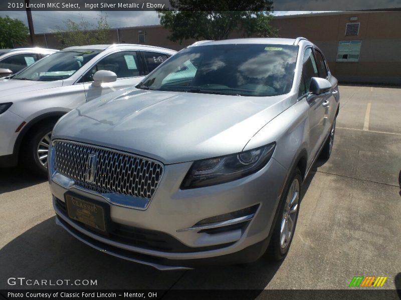 Ingot Silver Metallic / Ebony 2019 Lincoln MKC Select