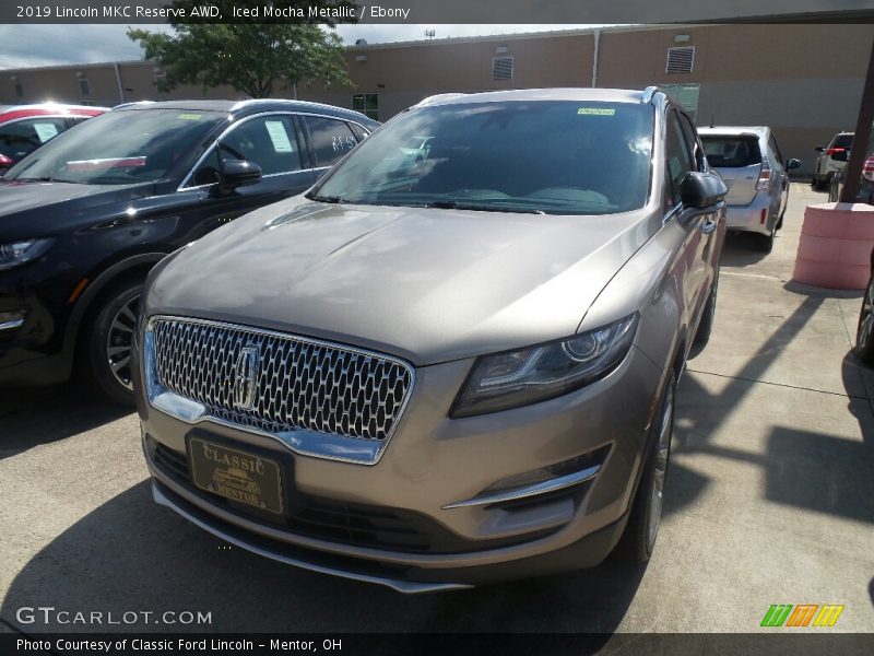 Iced Mocha Metallic / Ebony 2019 Lincoln MKC Reserve AWD