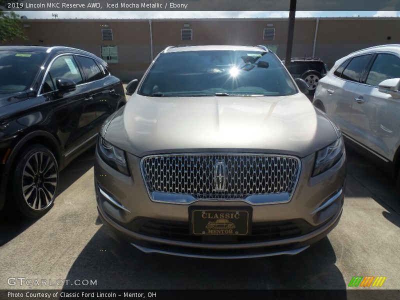 Iced Mocha Metallic / Ebony 2019 Lincoln MKC Reserve AWD