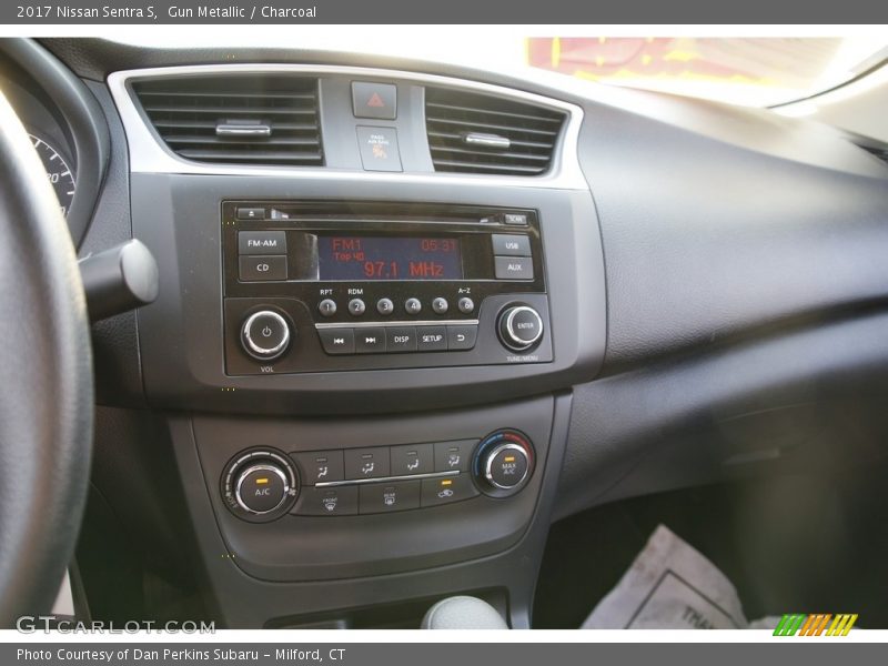 Gun Metallic / Charcoal 2017 Nissan Sentra S