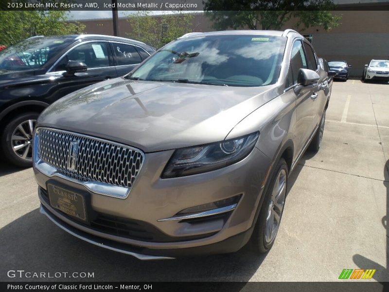 Iced Mocha Metallic / Cappuccino 2019 Lincoln MKC Reserve AWD