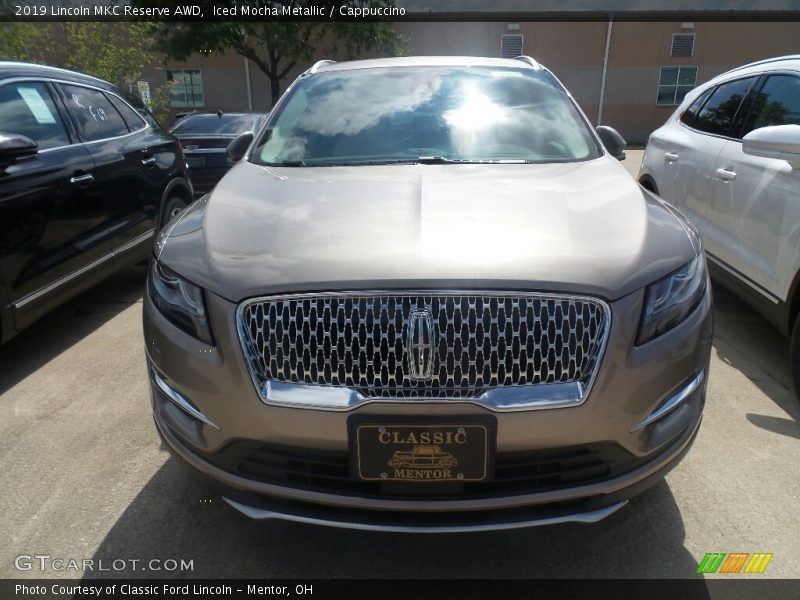 Iced Mocha Metallic / Cappuccino 2019 Lincoln MKC Reserve AWD