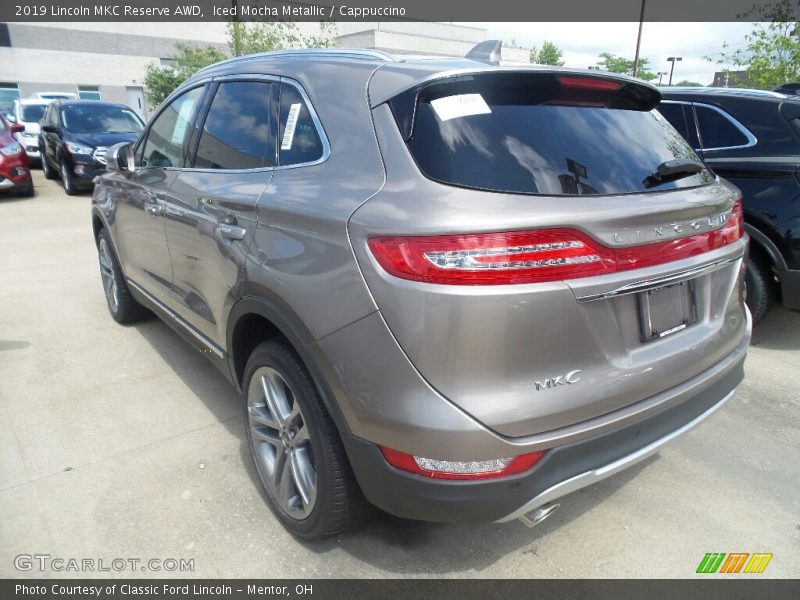 Iced Mocha Metallic / Cappuccino 2019 Lincoln MKC Reserve AWD