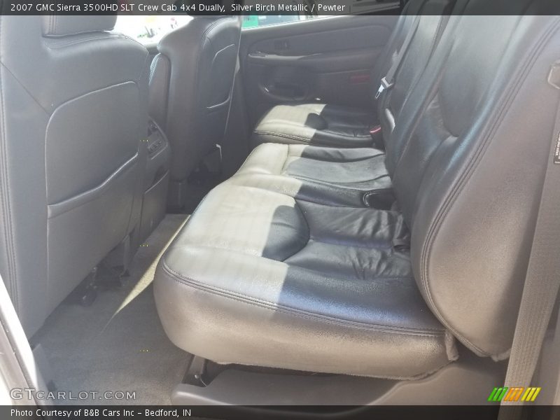 Silver Birch Metallic / Pewter 2007 GMC Sierra 3500HD SLT Crew Cab 4x4 Dually