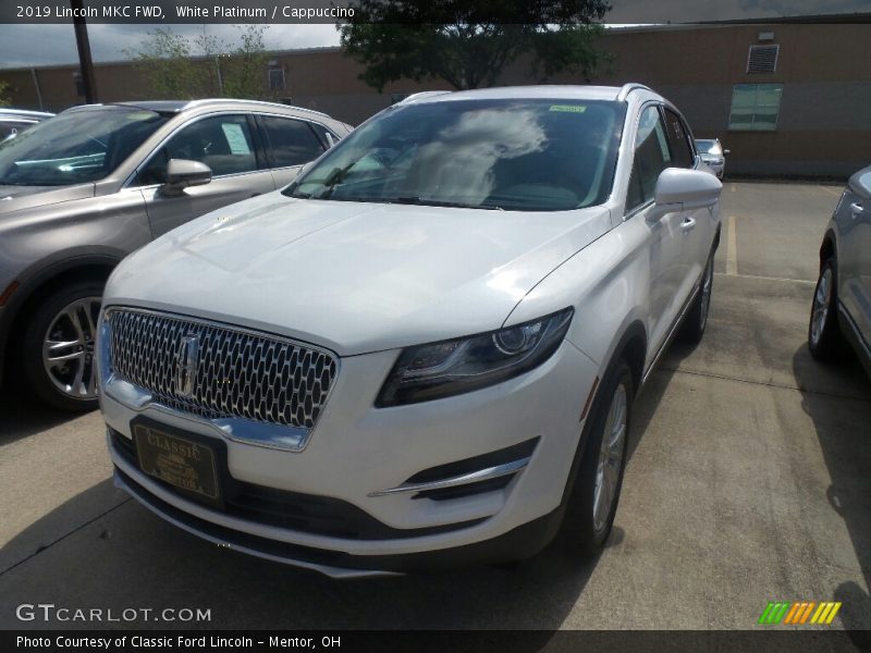White Platinum / Cappuccino 2019 Lincoln MKC FWD
