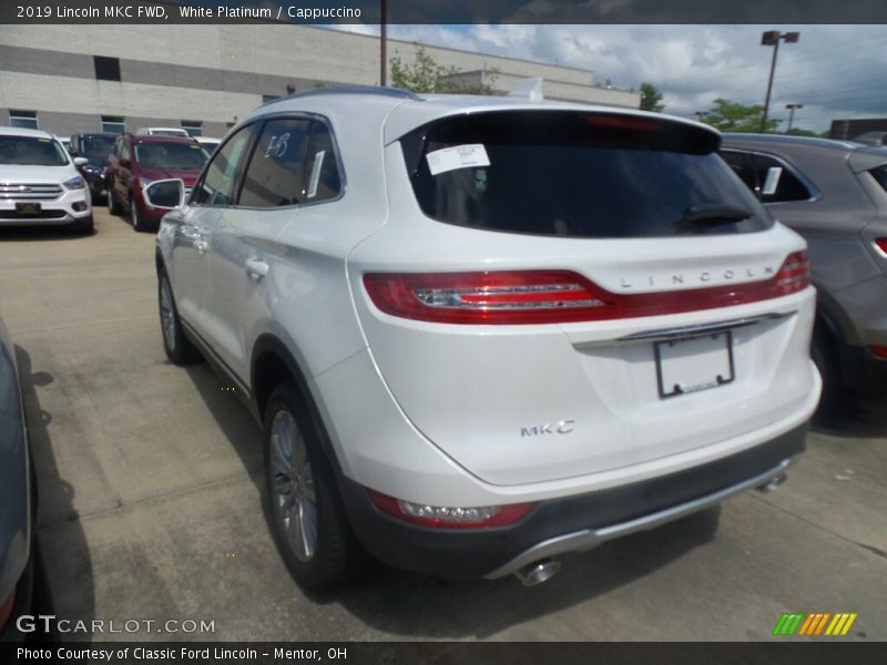 White Platinum / Cappuccino 2019 Lincoln MKC FWD