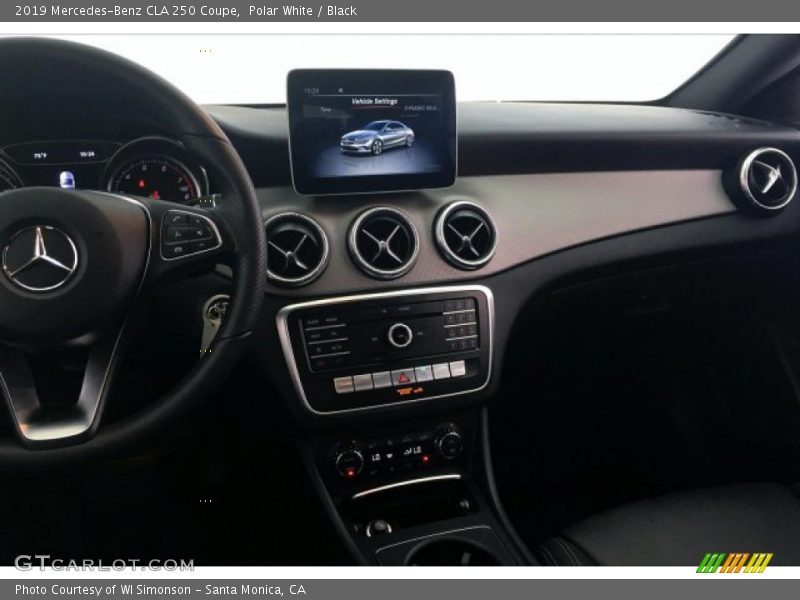 Polar White / Black 2019 Mercedes-Benz CLA 250 Coupe