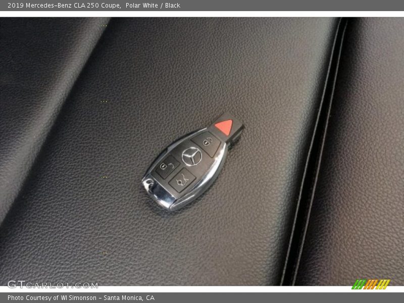 Polar White / Black 2019 Mercedes-Benz CLA 250 Coupe