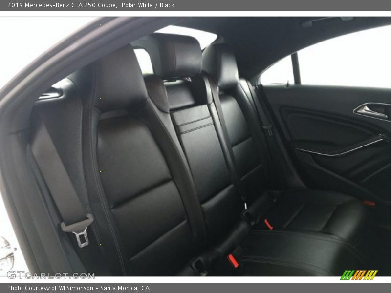 Polar White / Black 2019 Mercedes-Benz CLA 250 Coupe