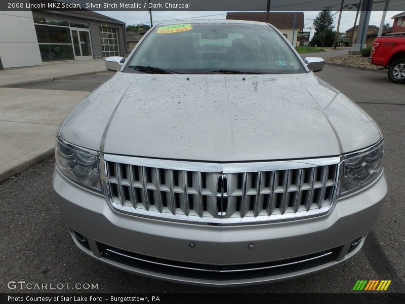 Silver Birch Metallic / Dark Charcoal 2008 Lincoln MKZ Sedan