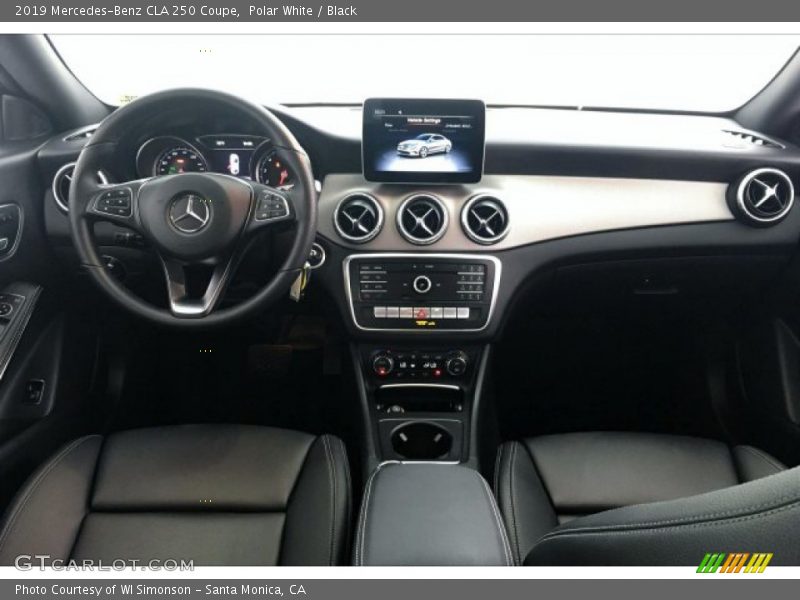 Polar White / Black 2019 Mercedes-Benz CLA 250 Coupe