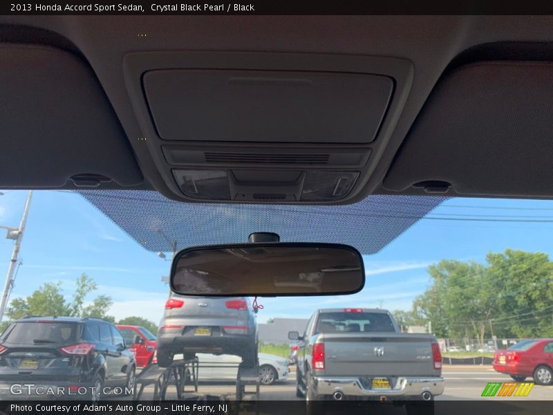 Crystal Black Pearl / Black 2013 Honda Accord Sport Sedan