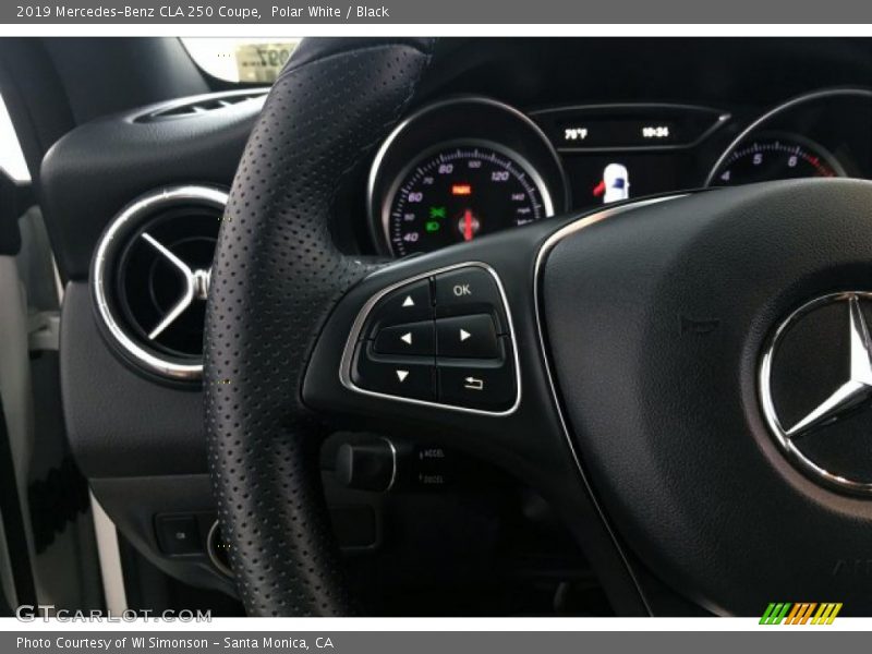 Polar White / Black 2019 Mercedes-Benz CLA 250 Coupe
