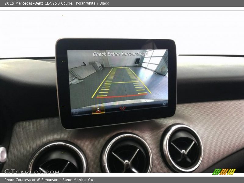 Polar White / Black 2019 Mercedes-Benz CLA 250 Coupe