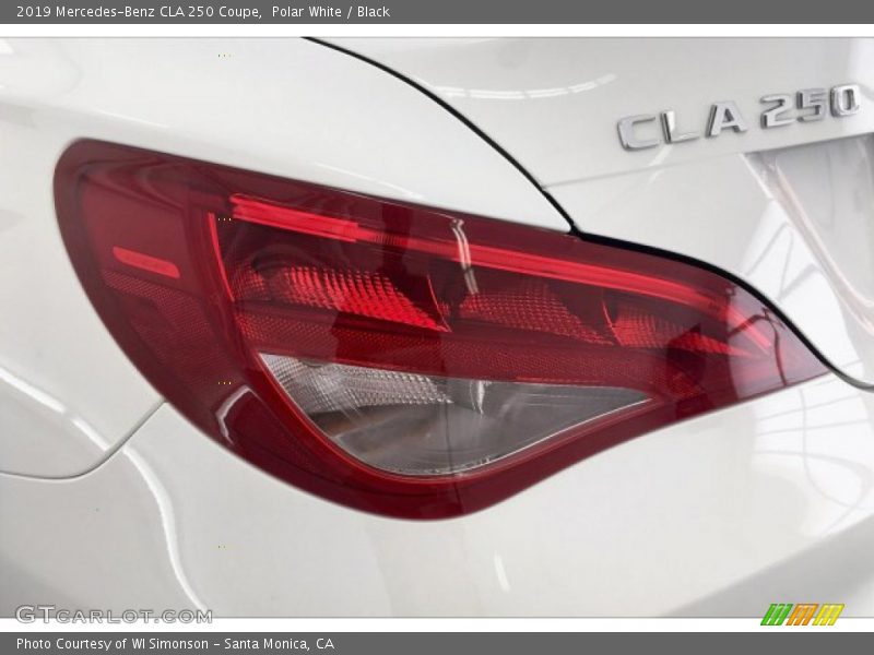 Polar White / Black 2019 Mercedes-Benz CLA 250 Coupe