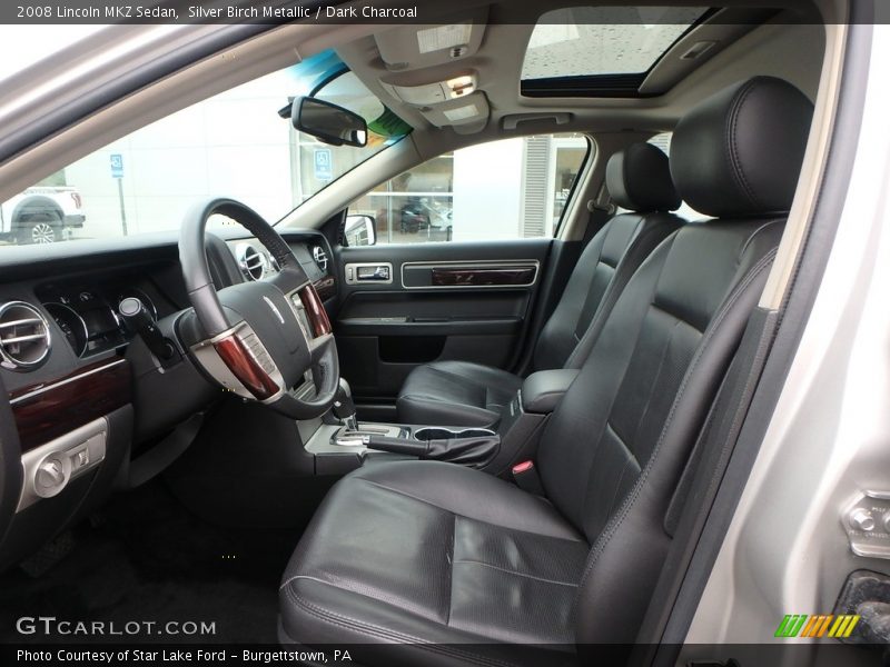 Silver Birch Metallic / Dark Charcoal 2008 Lincoln MKZ Sedan