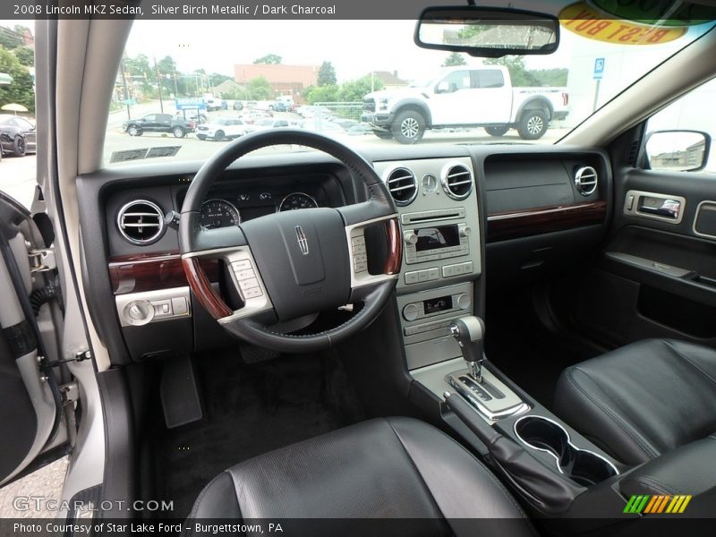 Silver Birch Metallic / Dark Charcoal 2008 Lincoln MKZ Sedan