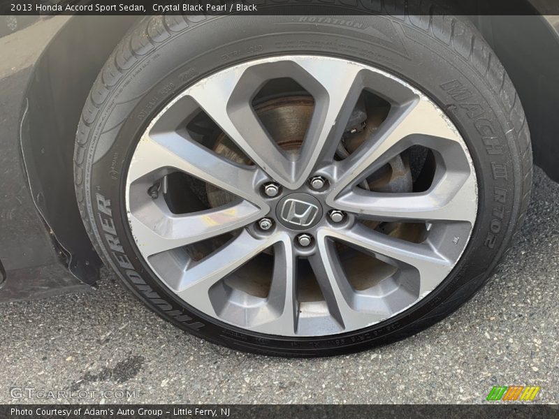 Crystal Black Pearl / Black 2013 Honda Accord Sport Sedan