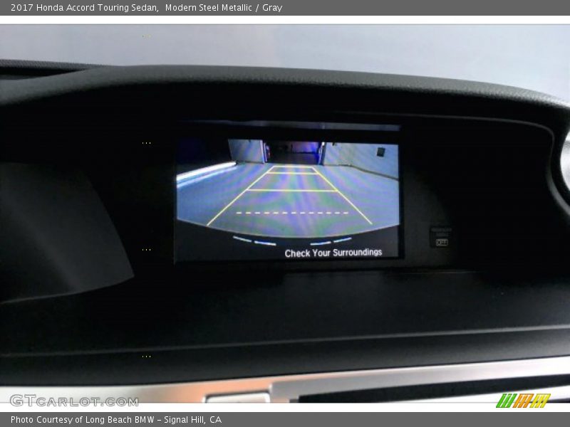 Modern Steel Metallic / Gray 2017 Honda Accord Touring Sedan