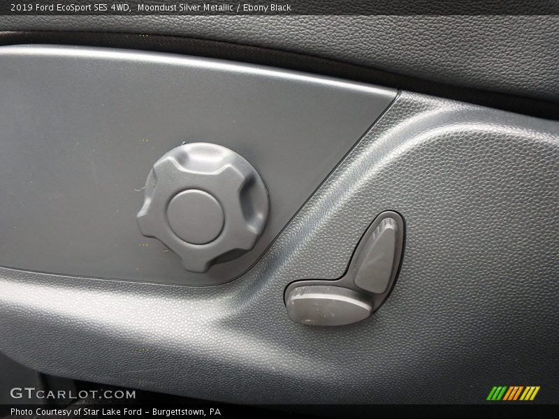 Moondust Silver Metallic / Ebony Black 2019 Ford EcoSport SES 4WD