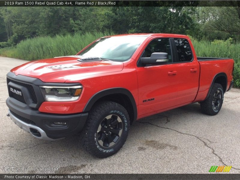 Front 3/4 View of 2019 1500 Rebel Quad Cab 4x4