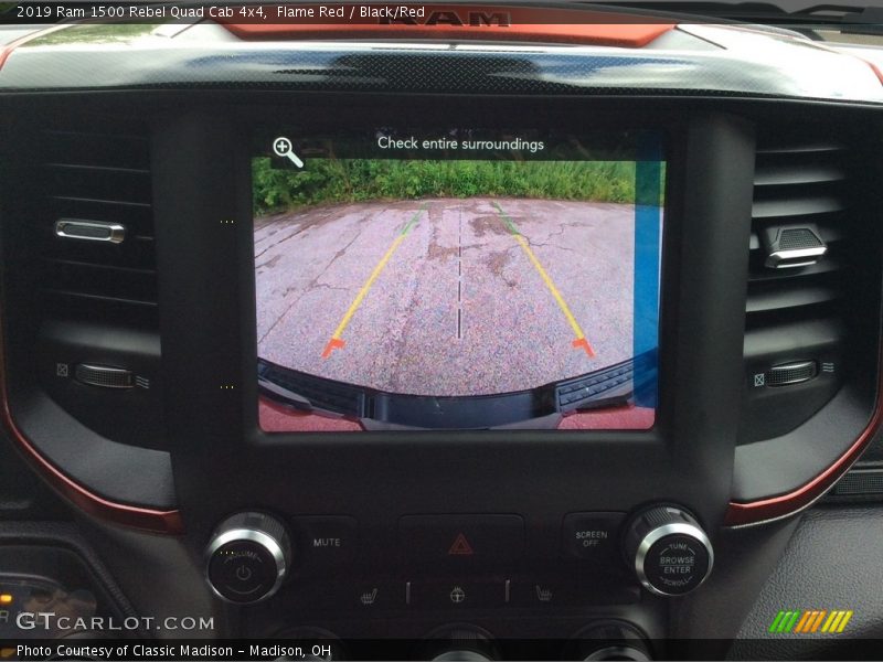 Flame Red / Black/Red 2019 Ram 1500 Rebel Quad Cab 4x4