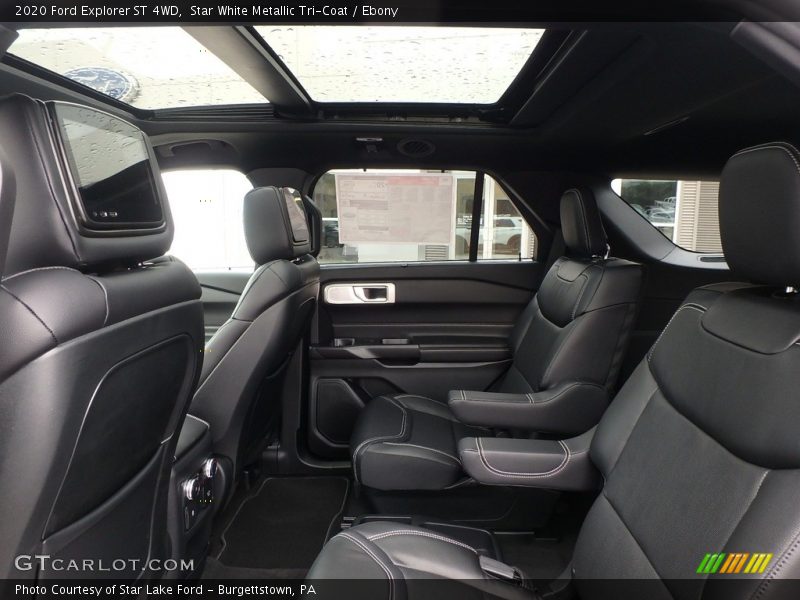 Rear Seat of 2020 Explorer ST 4WD