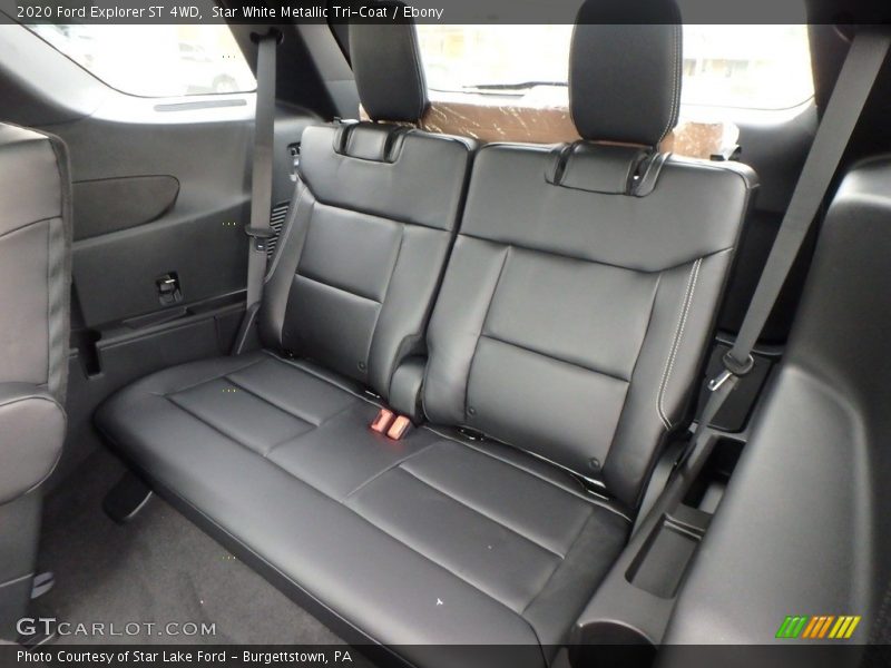 Rear Seat of 2020 Explorer ST 4WD