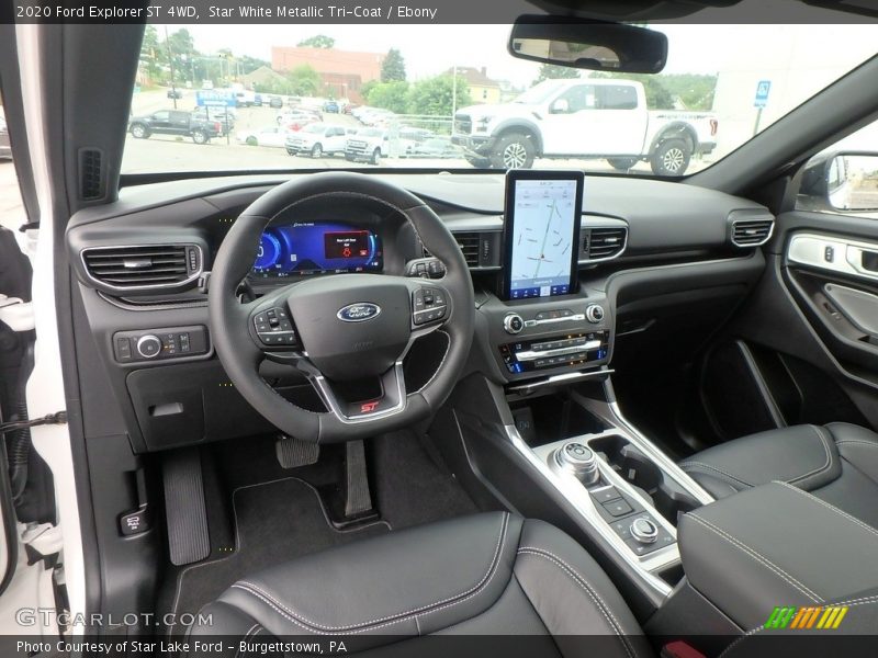  2020 Explorer ST 4WD Ebony Interior