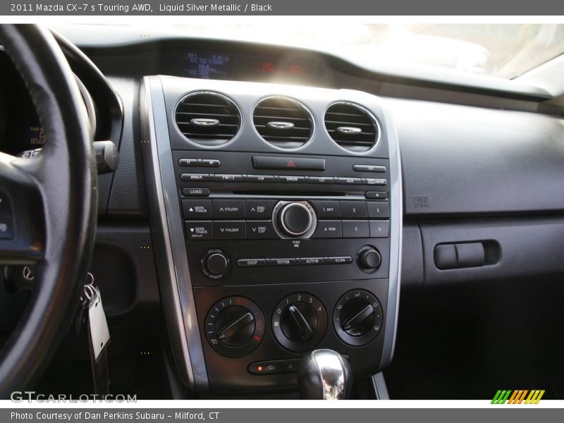 Liquid Silver Metallic / Black 2011 Mazda CX-7 s Touring AWD