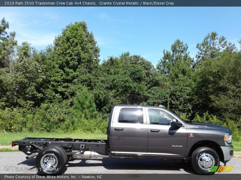 Granite Crystal Metallic / Black/Diesel Gray 2019 Ram 3500 Tradesman Crew Cab 4x4 Chassis