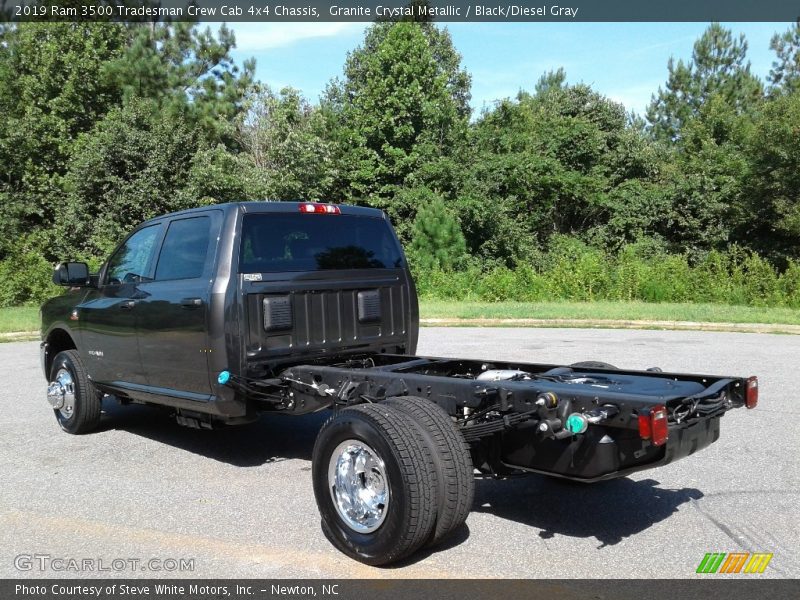 Granite Crystal Metallic / Black/Diesel Gray 2019 Ram 3500 Tradesman Crew Cab 4x4 Chassis