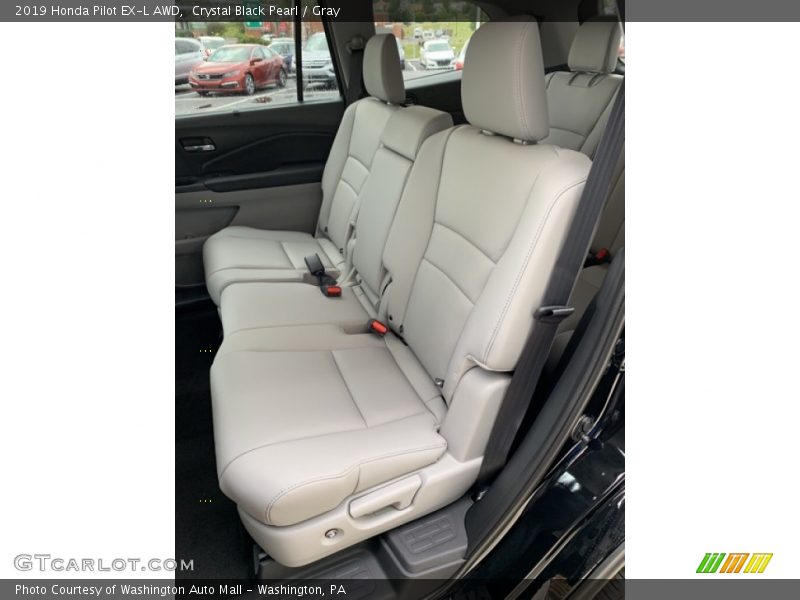 Crystal Black Pearl / Gray 2019 Honda Pilot EX-L AWD