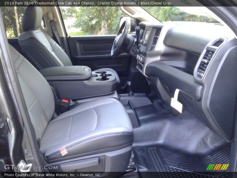 Granite Crystal Metallic / Black/Diesel Gray 2019 Ram 3500 Tradesman Crew Cab 4x4 Chassis