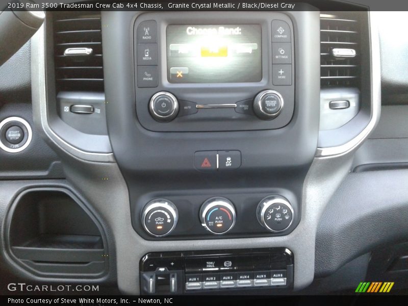 Granite Crystal Metallic / Black/Diesel Gray 2019 Ram 3500 Tradesman Crew Cab 4x4 Chassis