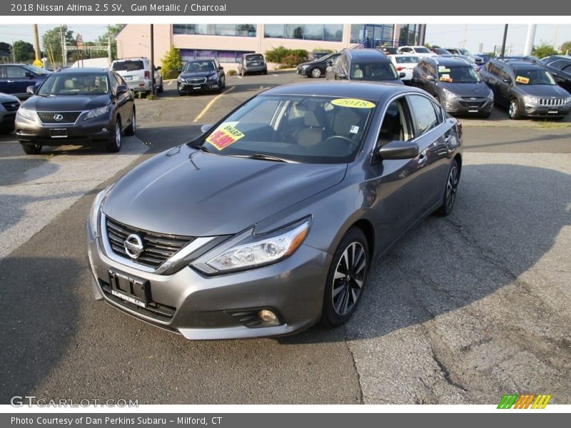 Gun Metallic / Charcoal 2018 Nissan Altima 2.5 SV