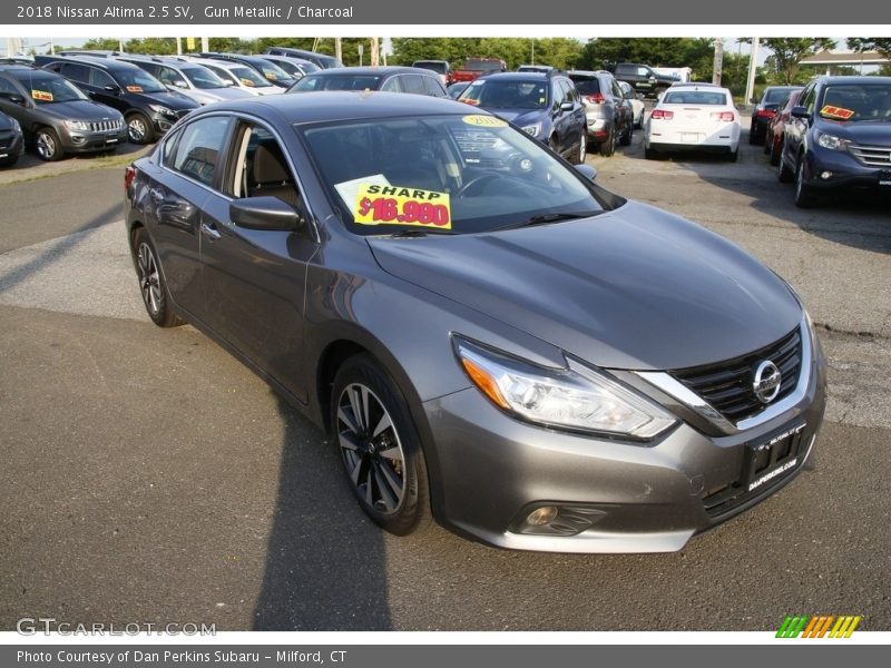 Gun Metallic / Charcoal 2018 Nissan Altima 2.5 SV