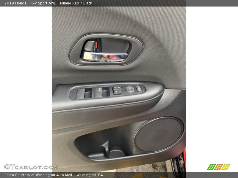 Milano Red / Black 2019 Honda HR-V Sport AWD