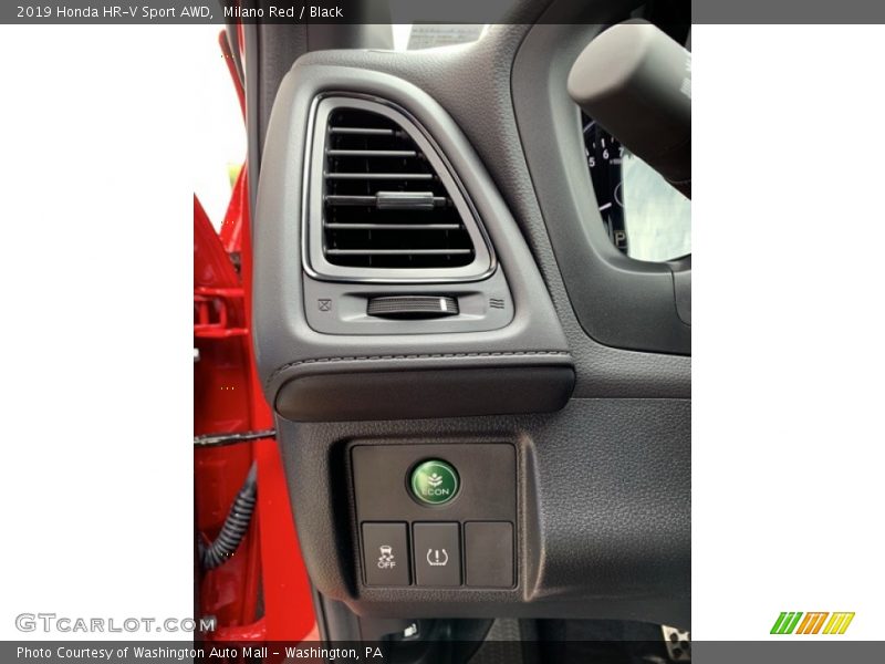 Milano Red / Black 2019 Honda HR-V Sport AWD