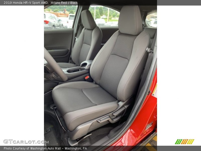 Milano Red / Black 2019 Honda HR-V Sport AWD