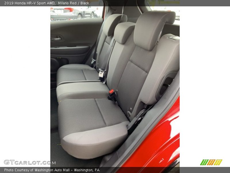 Milano Red / Black 2019 Honda HR-V Sport AWD