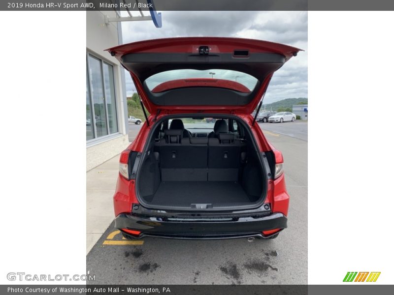 Milano Red / Black 2019 Honda HR-V Sport AWD