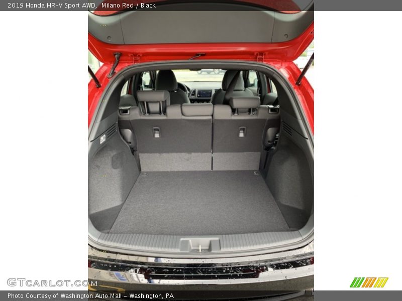 Milano Red / Black 2019 Honda HR-V Sport AWD